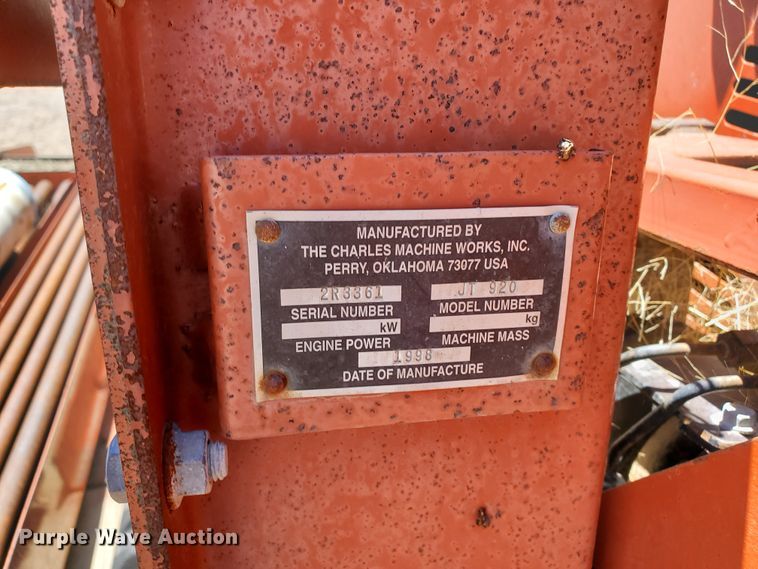 image for item GX9909 1998 Ditch Witch JT920  directional boring unit