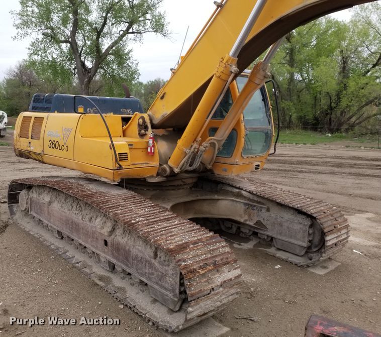 image for item GY9165 Hyundai Robex 360LC excavator