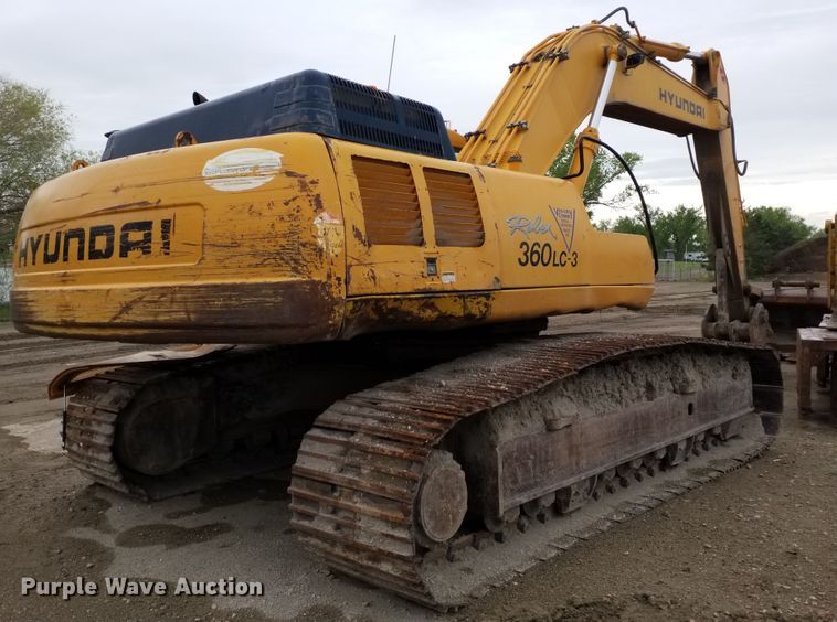 image for item GY9165 Hyundai Robex 360LC excavator