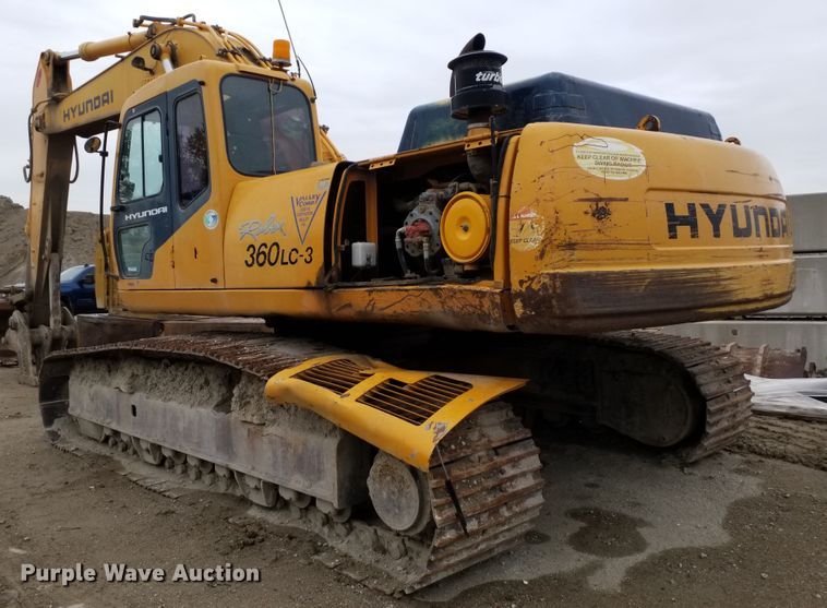 image for item GY9165 Hyundai Robex 360LC excavator