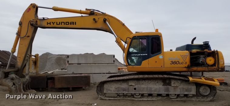 image for item GY9165 Hyundai Robex 360LC excavator