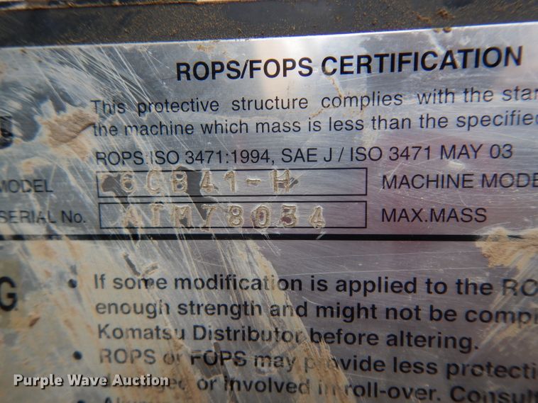 image for item GY9172 2014 Komatsu D51PX  crawler dozer