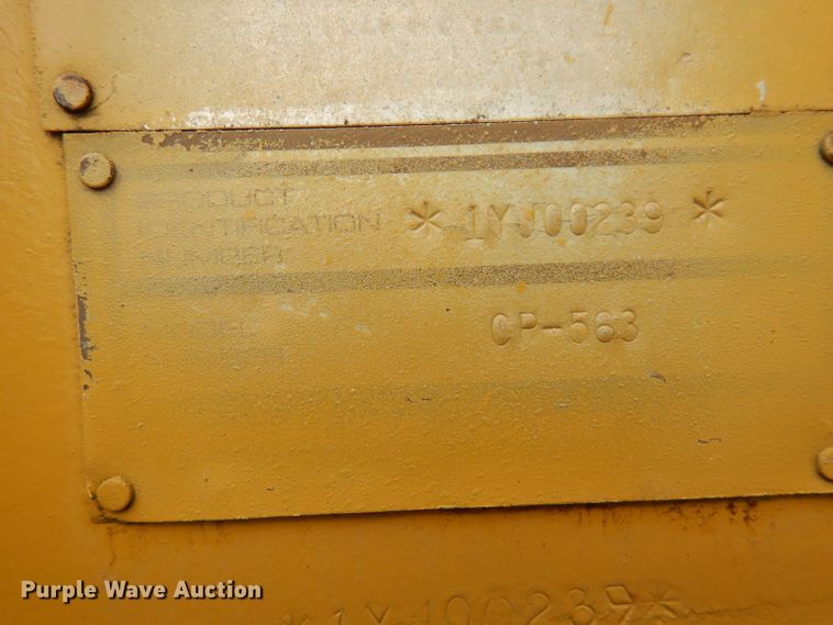 image for item GY9173 Caterpillar CP-563 single drum roller