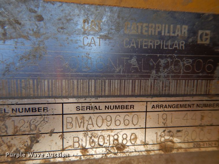 image for item GY9199 2004 Caterpillar D6N LGP  crawler dozer