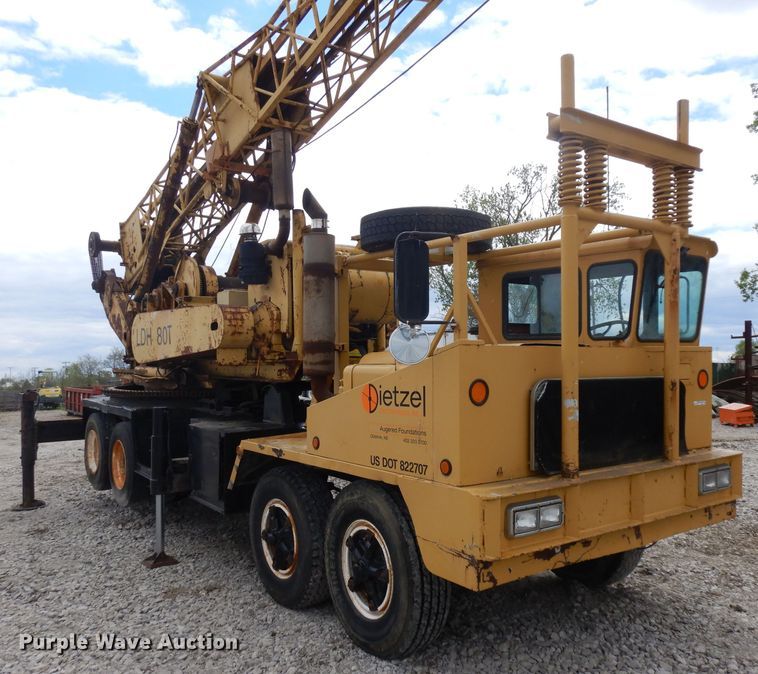 image for item GY9204 1963 Henrickson Drilling rig truck
