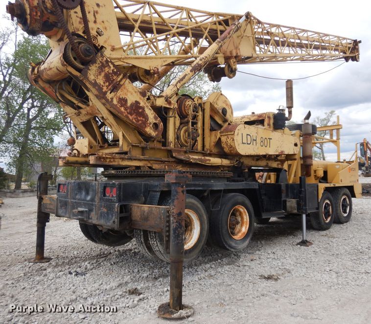 image for item GY9204 1963 Henrickson Drilling rig truck