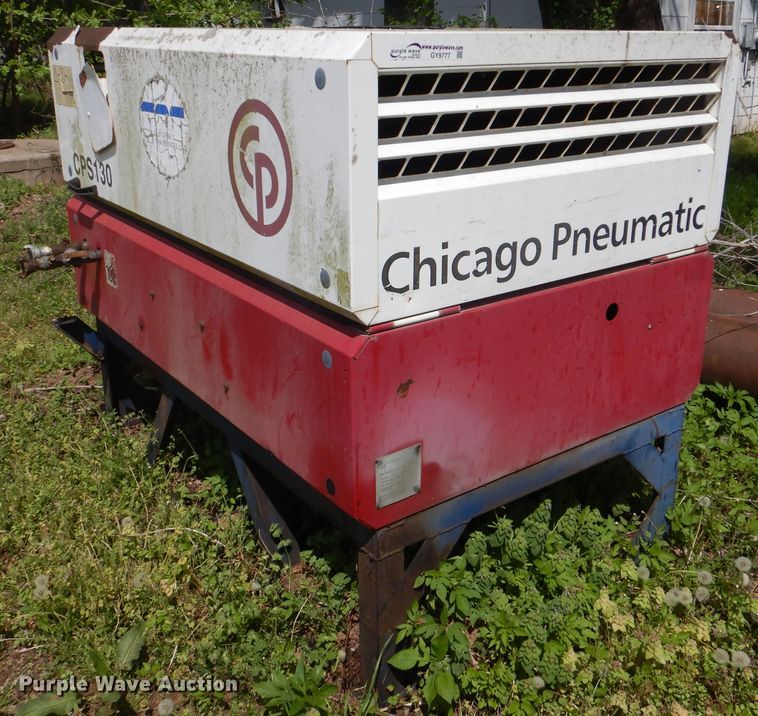 image for item GY9777 Chicago Pneumatic 130 air compressor