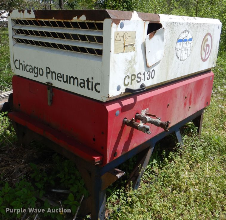 image for item GY9777 Chicago Pneumatic 130 air compressor