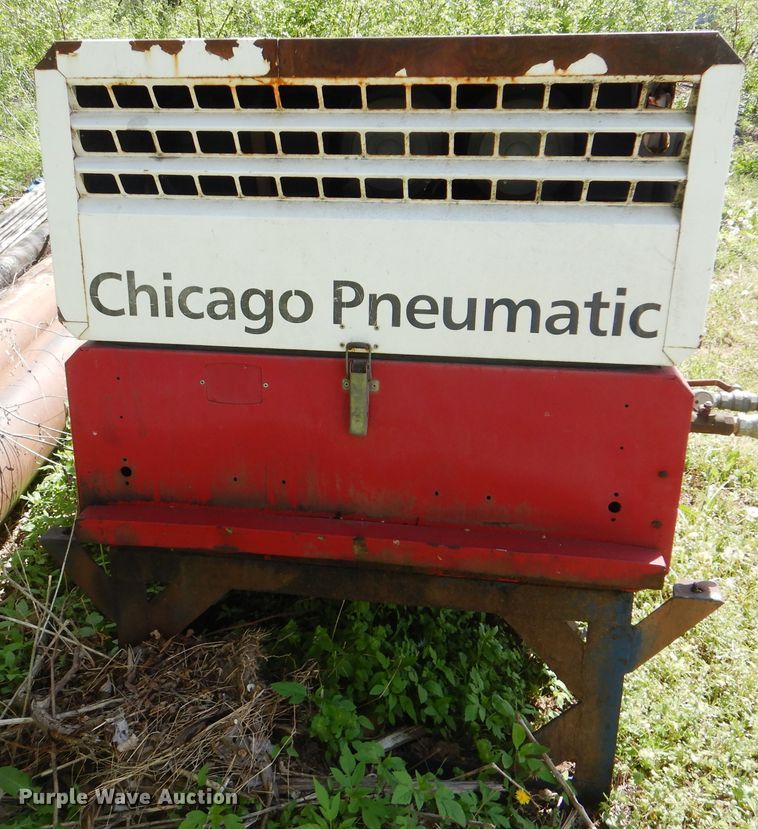 image for item GY9777 Chicago Pneumatic 130 air compressor