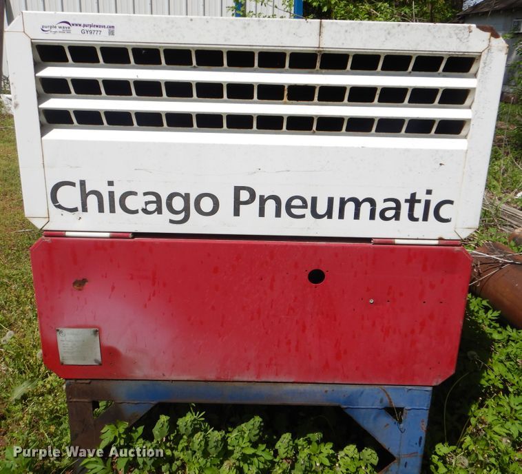 image for item GY9777 Chicago Pneumatic 130 air compressor