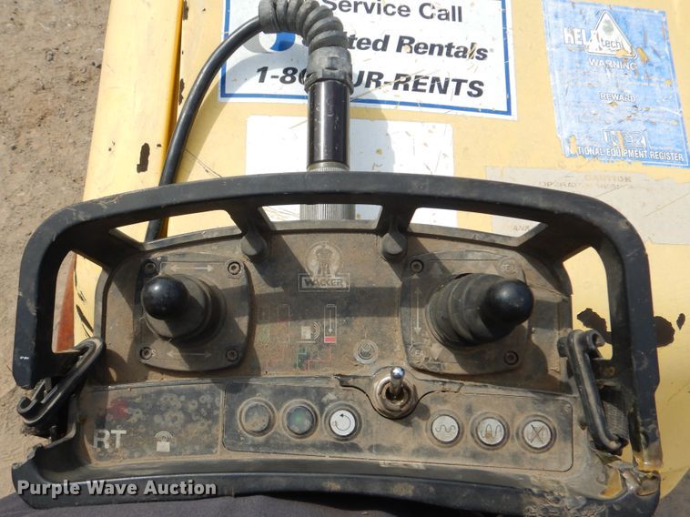 image for item GY9815 2005 Wacker RT vibratory trench compactor