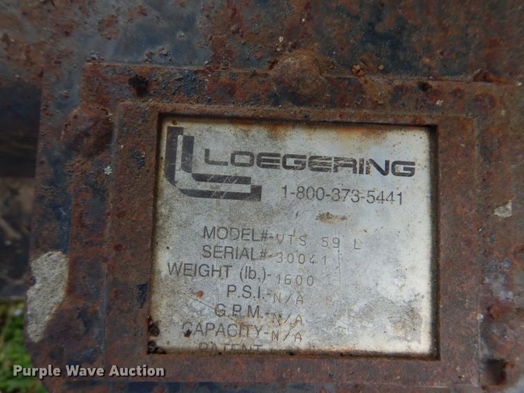 image for item GY9817 (2) Loegering VTS59L skid steer tracks
