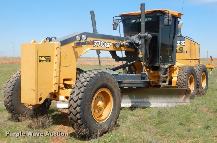 image for item HC9010 2012 John Deere 770GP motor grader