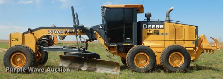 image for item HC9010 2012 John Deere 770GP motor grader
