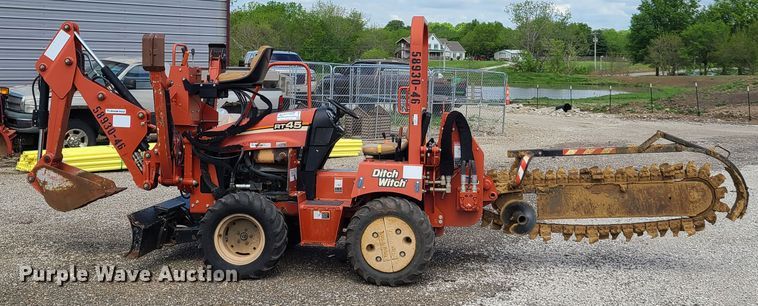 image for item K5848 2012 Ditch Witch RT45 trencher