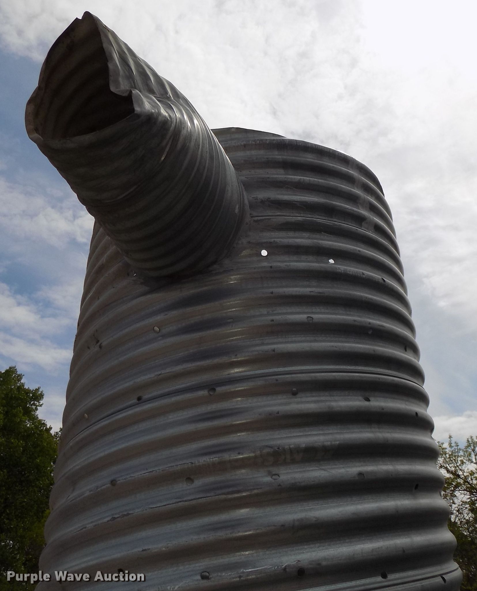 Sediment basin riser in Valley, NE | Item DG2578 sold | Purple Wave