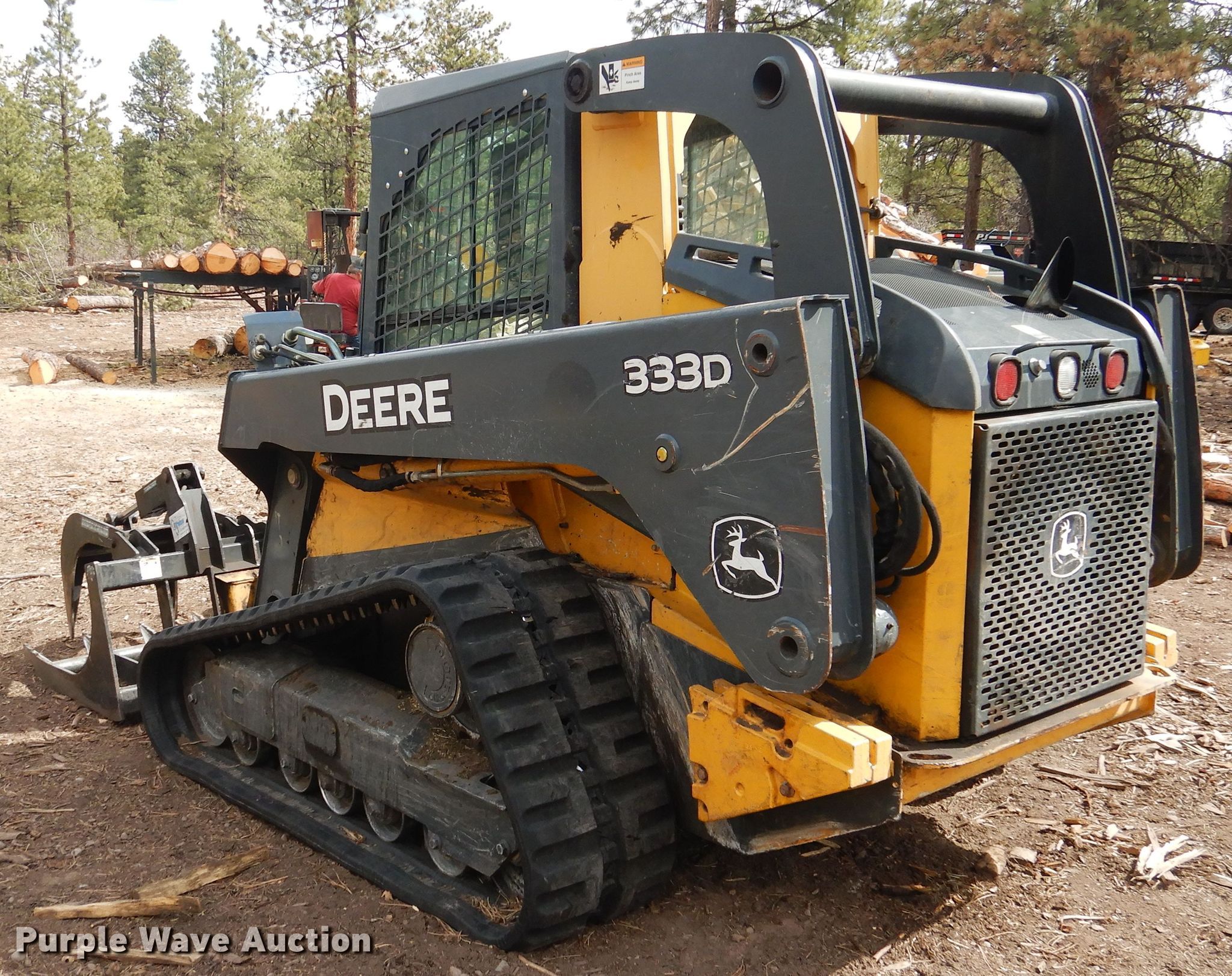 2013 John Deere 333D tracked skid steer loader in Victor, CO | Item ...