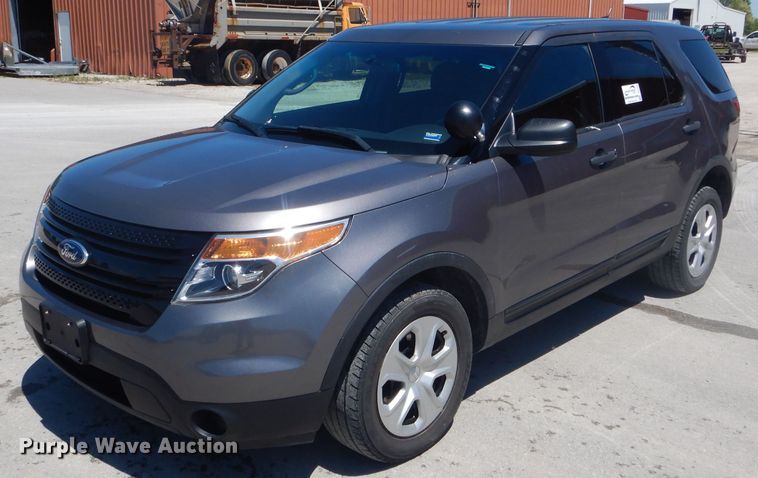 image for item DF3141 2014 Ford Explorer Police Interceptor  SUV
