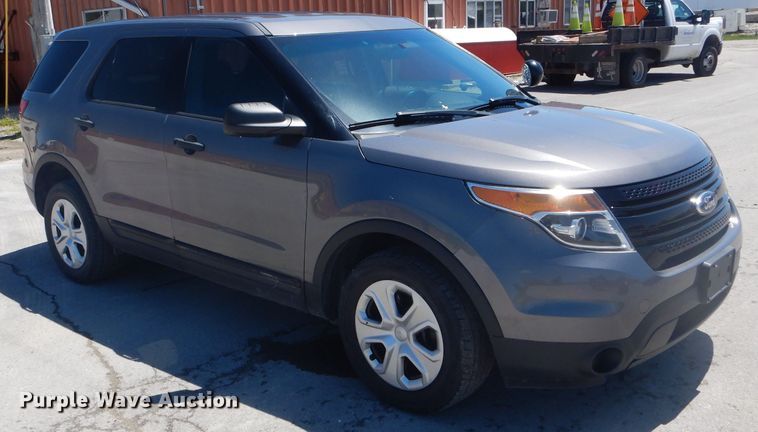 image for item DF3141 2014 Ford Explorer Police Interceptor  SUV