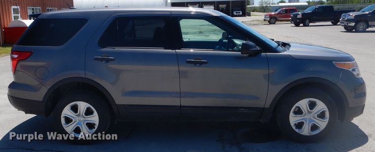 image for item DF3141 2014 Ford Explorer Police Interceptor  SUV