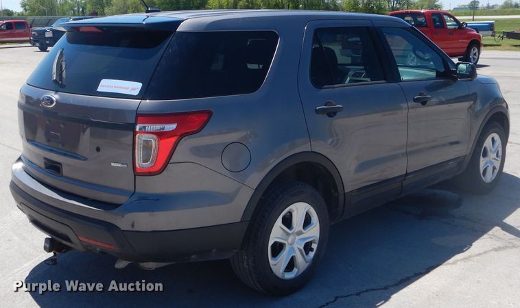image for item DF3141 2014 Ford Explorer Police Interceptor  SUV