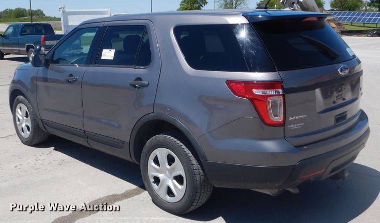 image for item DF3141 2014 Ford Explorer Police Interceptor  SUV