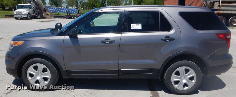 image for item DF3141 2014 Ford Explorer Police Interceptor  SUV