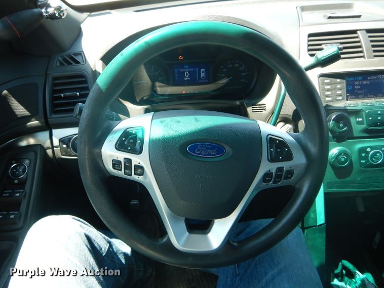 image for item DF3141 2014 Ford Explorer Police Interceptor  SUV