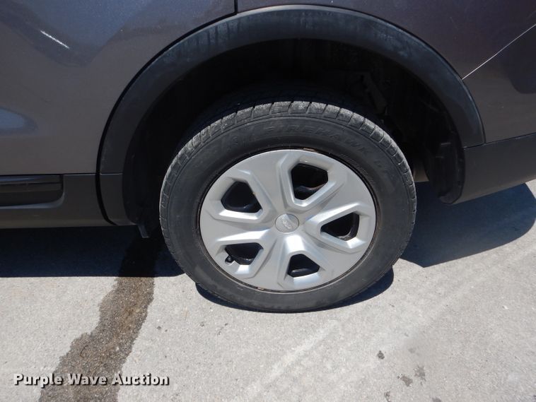 image for item DF3141 2014 Ford Explorer Police Interceptor  SUV