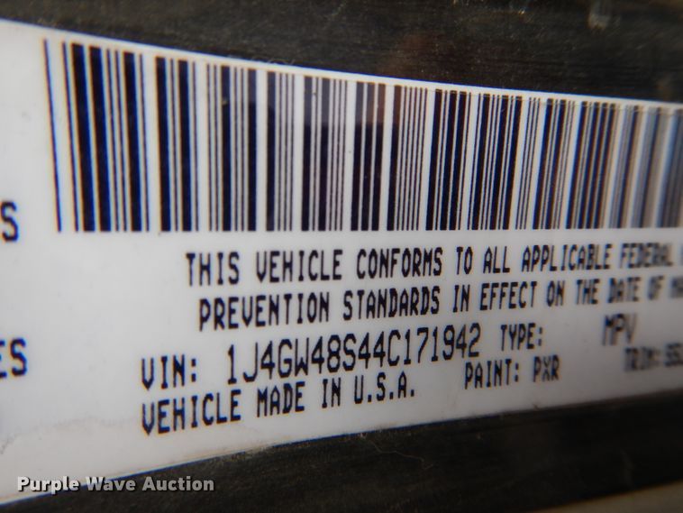 image for item DF3164 2004 Jeep Grand Cherokee Laredo  SUV