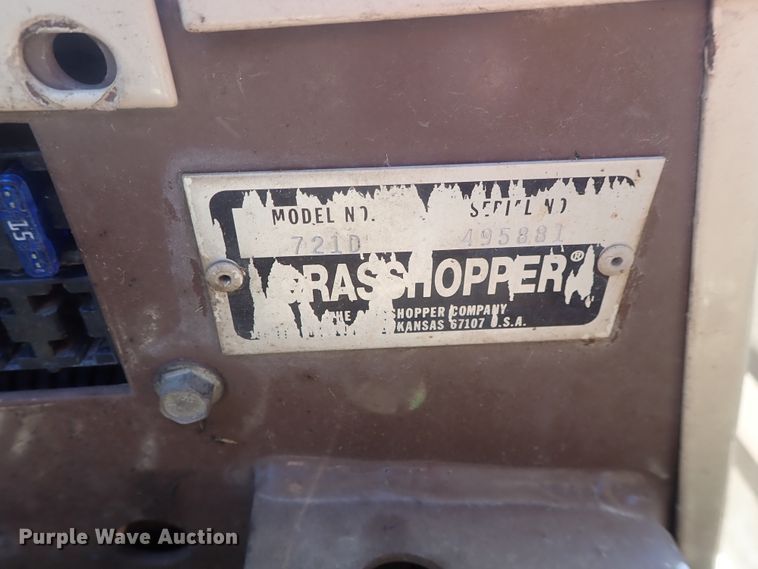 image for item DG3167 Grasshopper 721D ZTR lawn mower