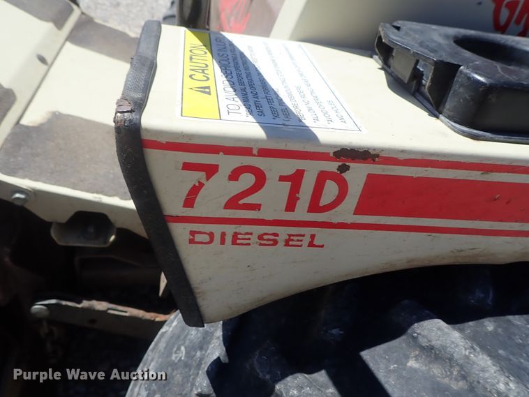 image for item DG3167 Grasshopper 721D ZTR lawn mower