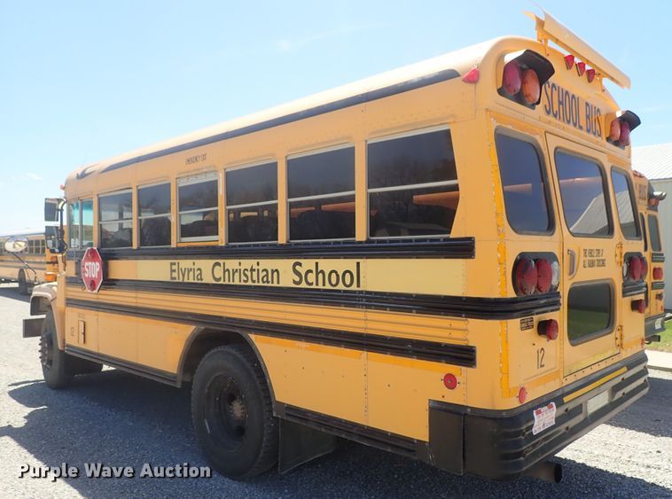 image for item DG3168 1995 GMC B7 school bus