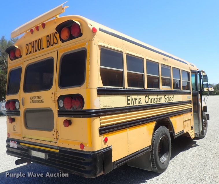 image for item DG3168 1995 GMC B7 school bus