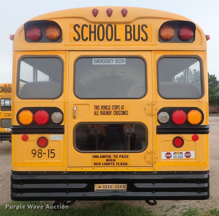image for item DG3172 1998 Chevrolet Blue Bird school bus