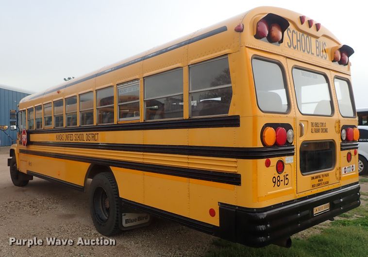 image for item DG3172 1998 Chevrolet Blue Bird school bus