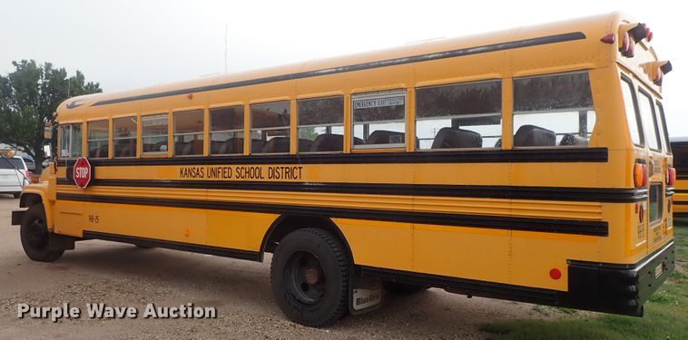 image for item DG3172 1998 Chevrolet Blue Bird school bus