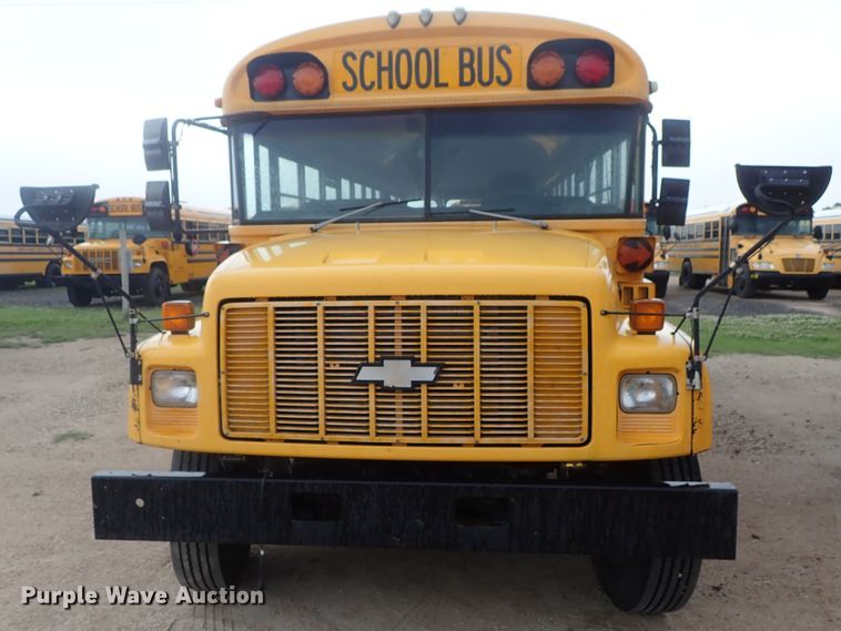image for item DG3172 1998 Chevrolet Blue Bird school bus
