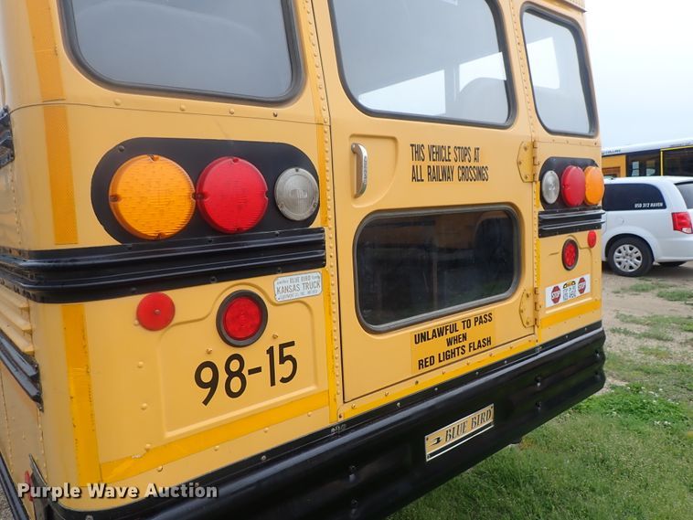 image for item DG3172 1998 Chevrolet Blue Bird school bus