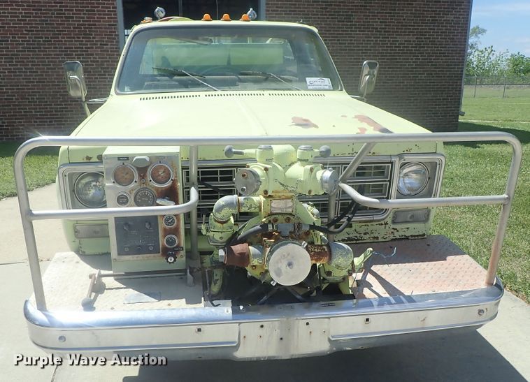 image for item DG3219 1977 Chevrolet Custom Deluxe 30  fire truck