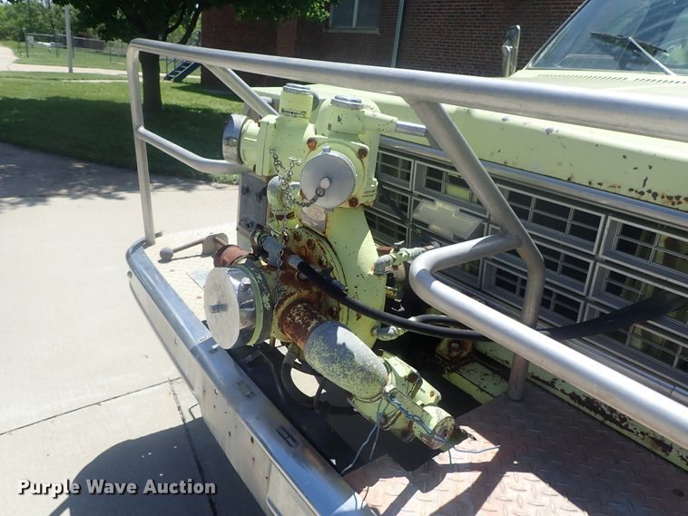 image for item DG3219 1977 Chevrolet Custom Deluxe 30  fire truck