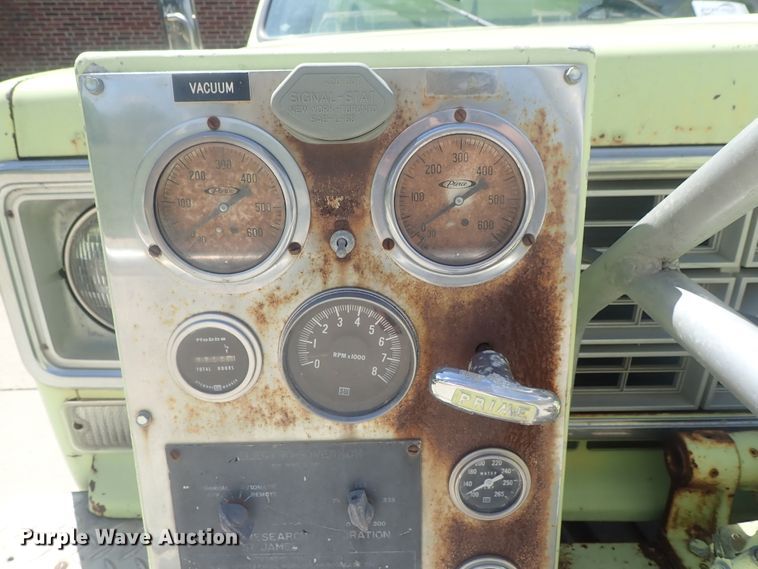 image for item DG3219 1977 Chevrolet Custom Deluxe 30  fire truck