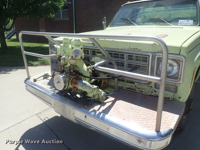 image for item DG3219 1977 Chevrolet Custom Deluxe 30  fire truck