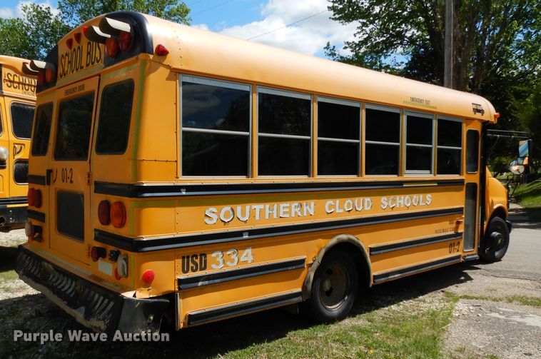 image for item DG6458 2001 Chevrolet Express school bus