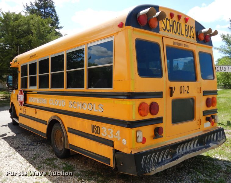 image for item DG6458 2001 Chevrolet Express school bus
