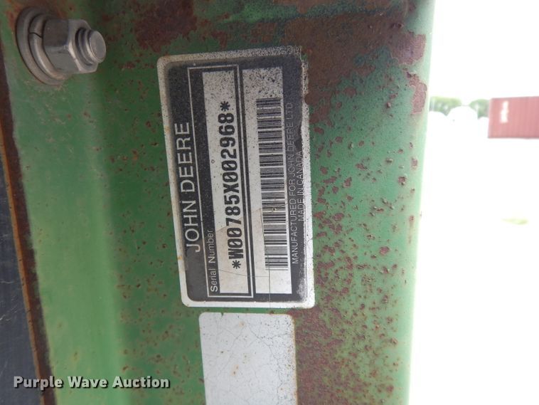 image for item DG6493 John Deere 785 manure spreader