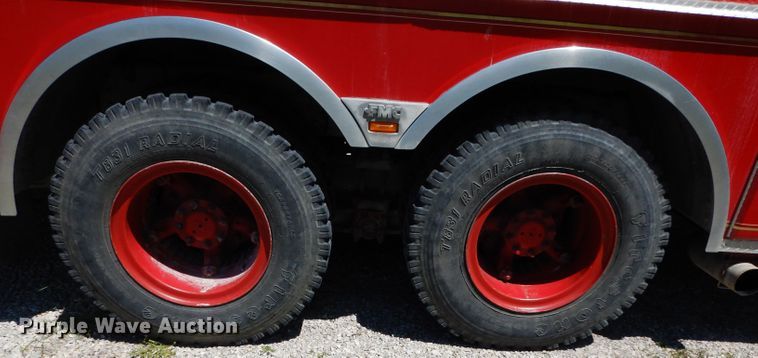 image for item DG6495 1987 International S2600 pumper fire truck