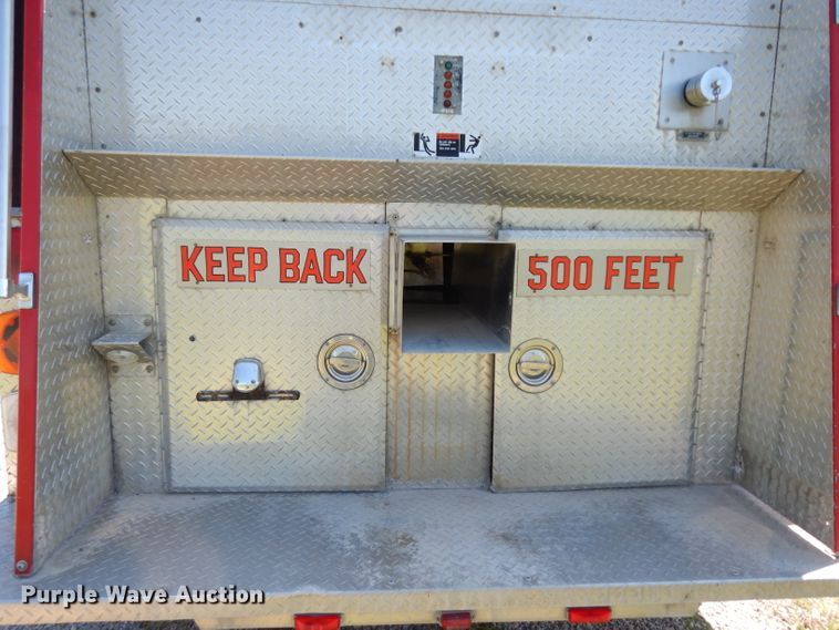 image for item DG6495 1987 International S2600 pumper fire truck