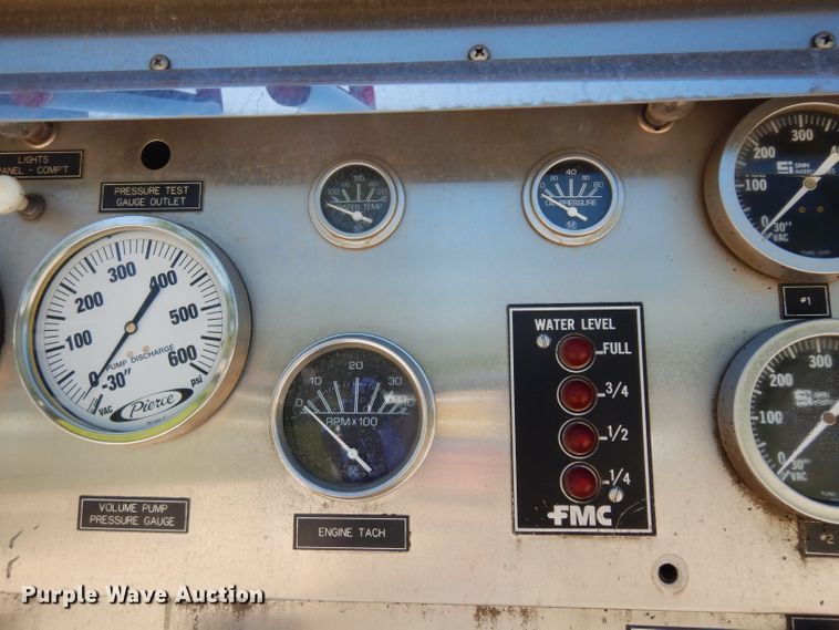 image for item DG6495 1987 International S2600 pumper fire truck