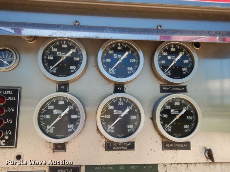 image for item DG6495 1987 International S2600 pumper fire truck